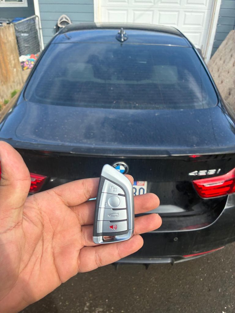 2015 BMW 428i F32 Coupe car key programming