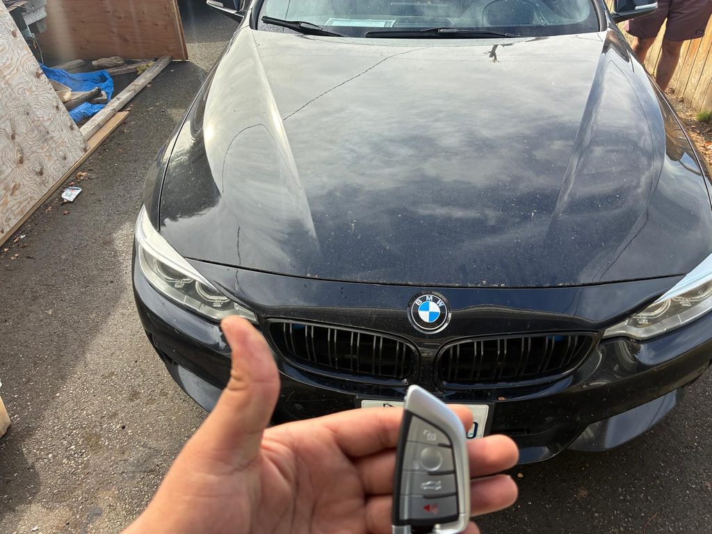 BMW 428i F32 car key replacement in Olympia WA